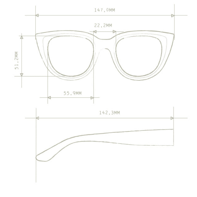 OKKIA - Silvia Transparent Braun