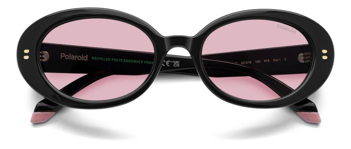 Polaroid - PLD 6253/S/X Schwarz (pinke Gläser)
