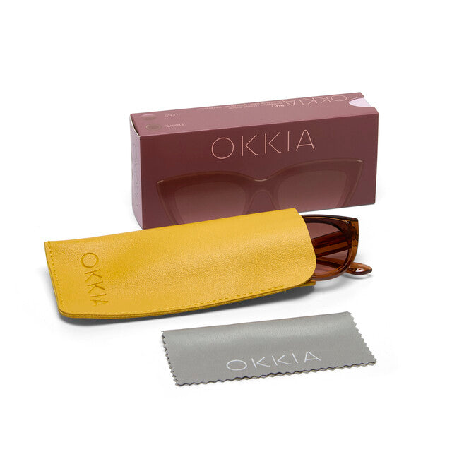 OKKIA - Silvia Transparent Braun